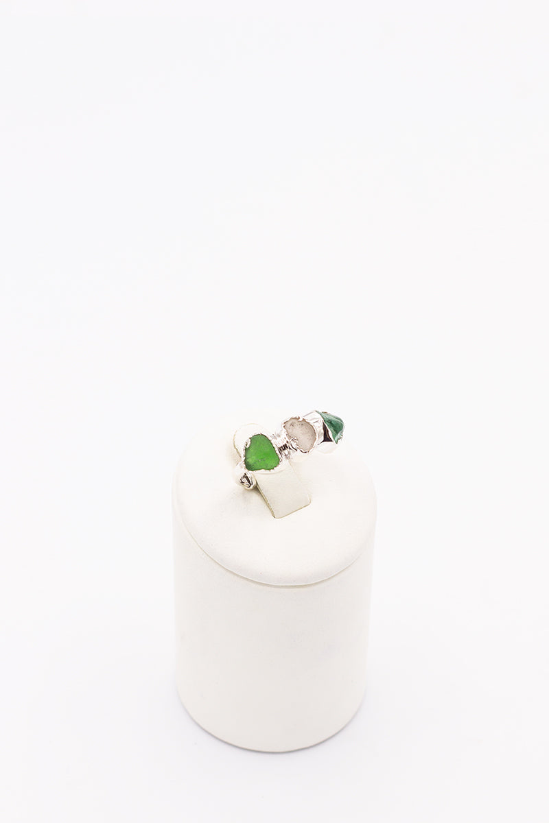 Positano Ring Tree stones - Idee D'Arte Positano